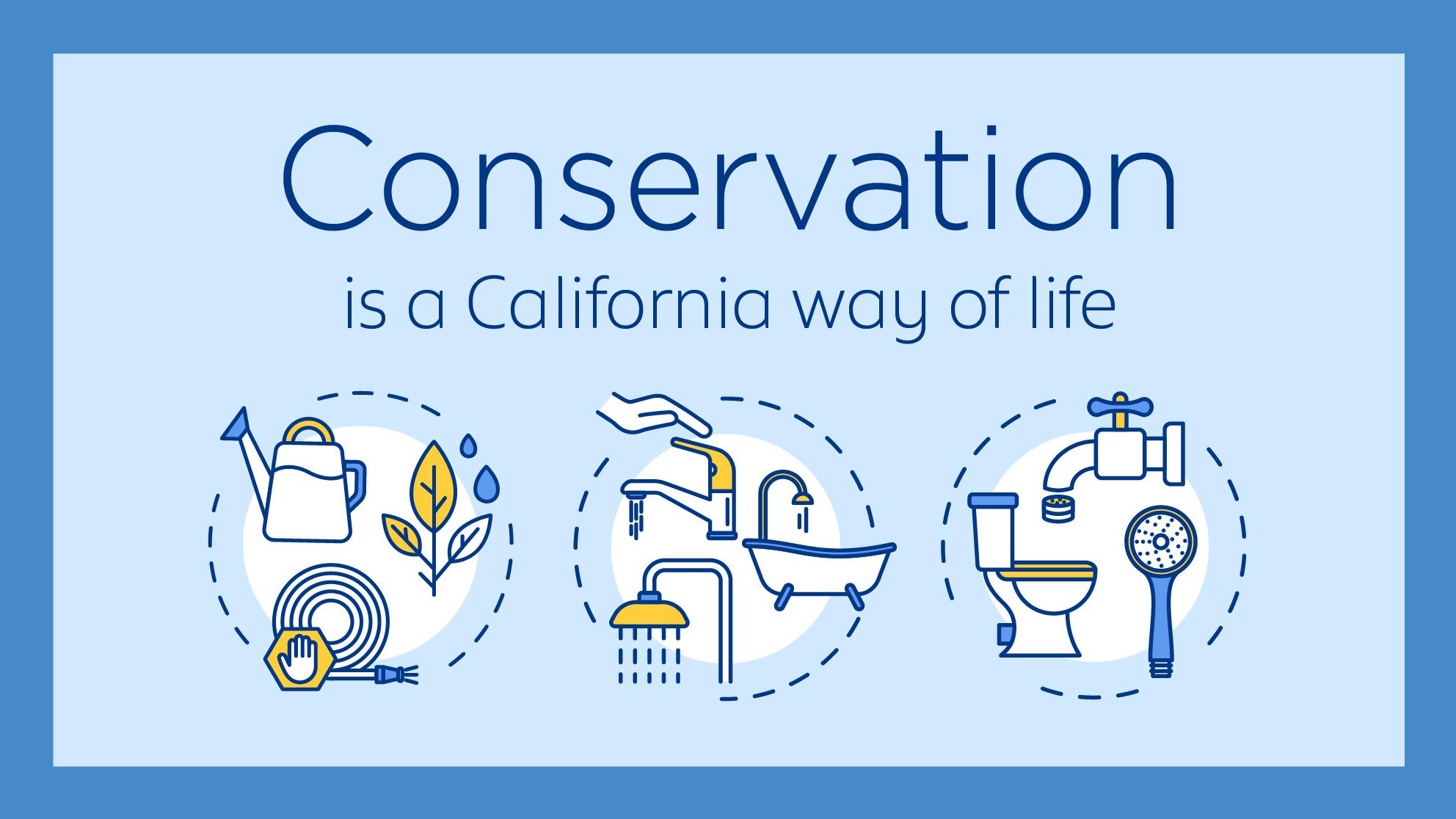 Conservation is a California way of life